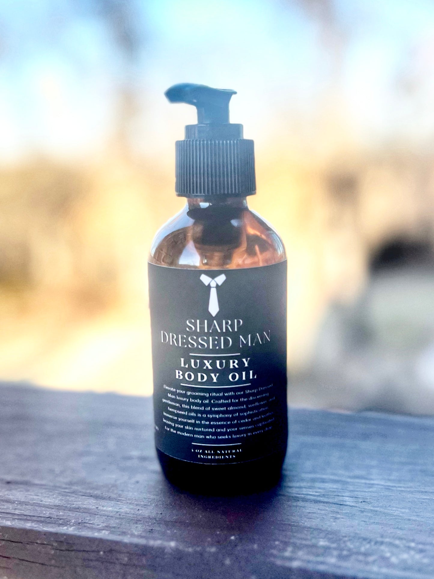 Sharp Dressed Man Mens Luxury Body Oil