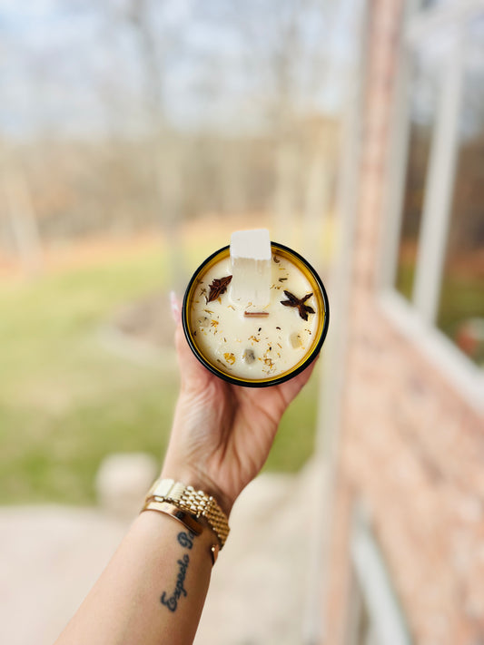 Luxe Girl Cashmere Energy Healing Candle